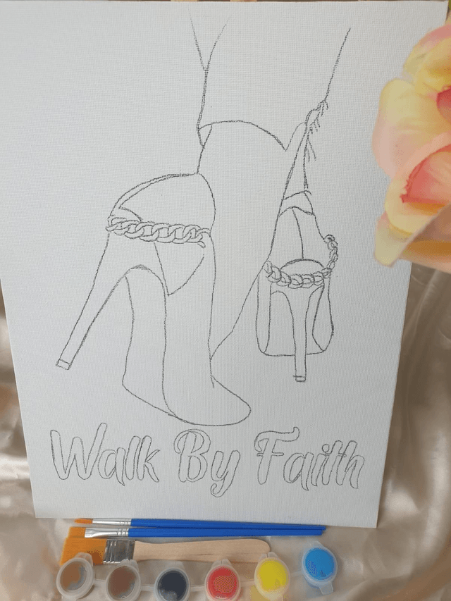 Walk by Faith Canvas