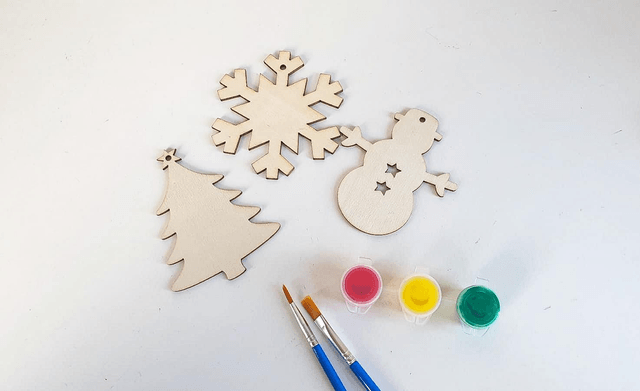 Children Christmas Ornament Paint Kit
