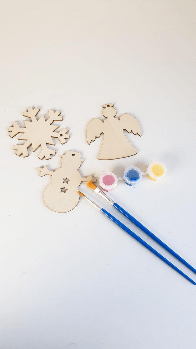 Children Christmas Ornament Paint Kit