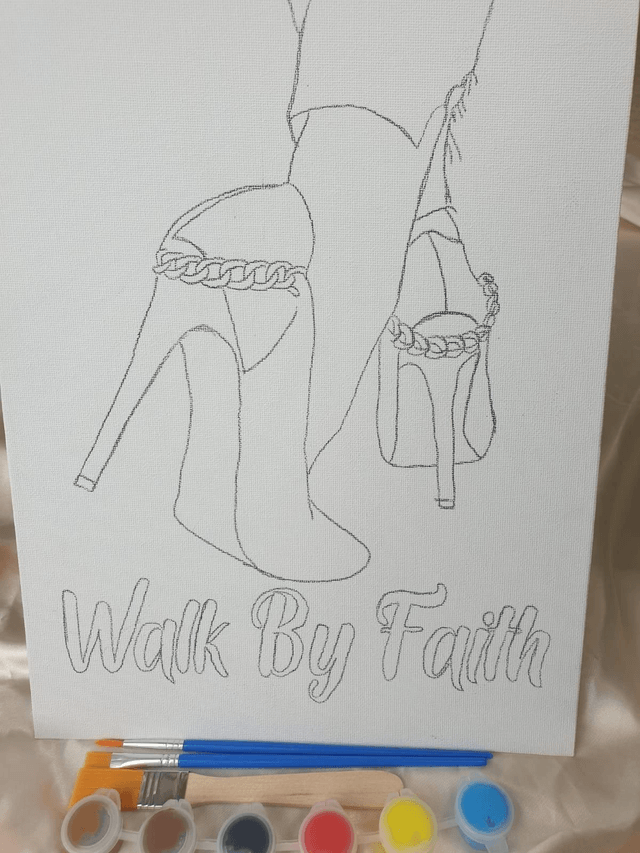 Walk by Faith Canvas