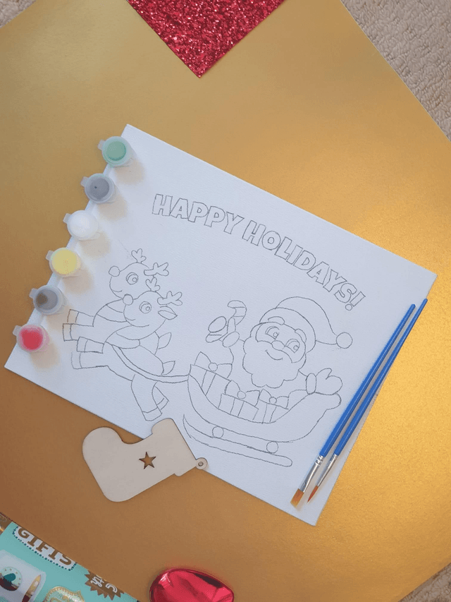 Kids Happy Holiday - Santa Claus