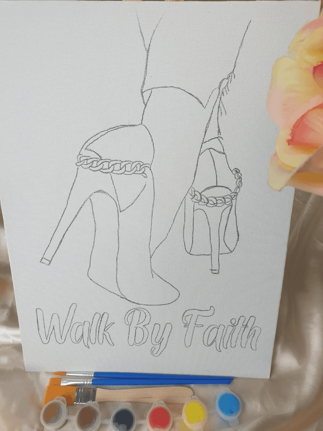 Walk by Faith Canvas