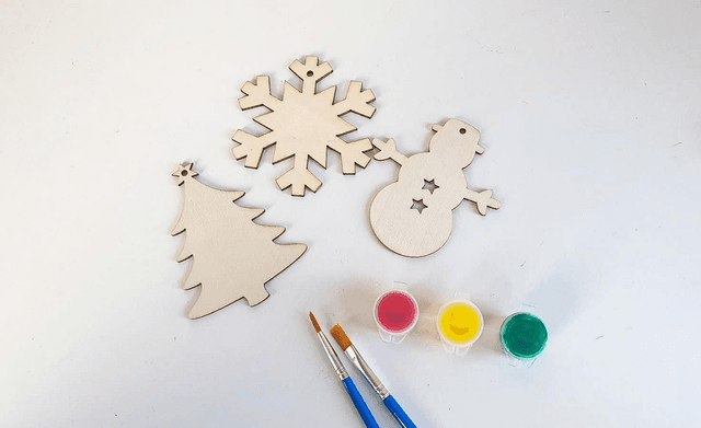 Children Christmas Ornament Paint Kit